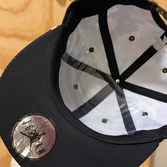 *Rare* Michael Jordon Logo Camo Camouflage Snapback Hat Cap Adjustable - New - Picture 6 of 6